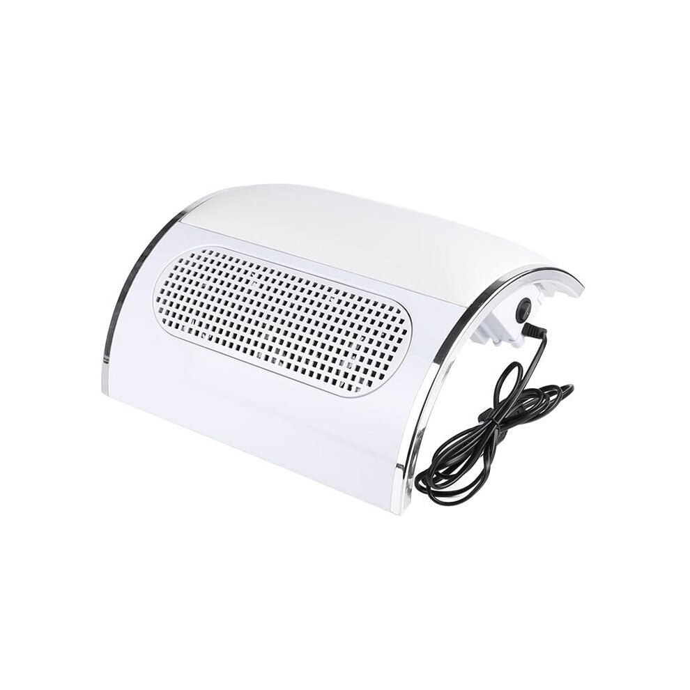 Nail Dust Collector with Powerful TripleFan Suction and Ergonomic Hand Rest for Salon and Home Use