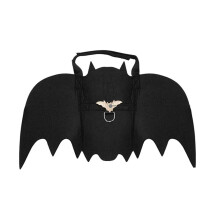 Halloweenske dekorácie, oblečenie, halloweenske kostýmy pre domáce zvieratá, netopiere krídla pre psov, obsahuje tekvicové zvončeky,