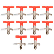 Watering System For Rabbit And Poultry, Automatic Water Nipple Drinker With Spring Type Mechanism And Duck Bill Valve, Designed For Leak-Free Performa