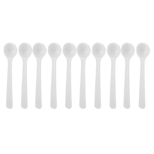 Versatile Applications Measuring Mini Spoons for Hamsters, Lightweight Construction Nontoxic Reusable Plastic Precise Measurements Static-Free Plastic 1
