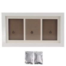Perfect Shower Gift Baby Handprint Footprint Frame Commemorative Keepsake Real Glass Wood Frame Non Toxic Ink Kit DIY Paw Prints Making