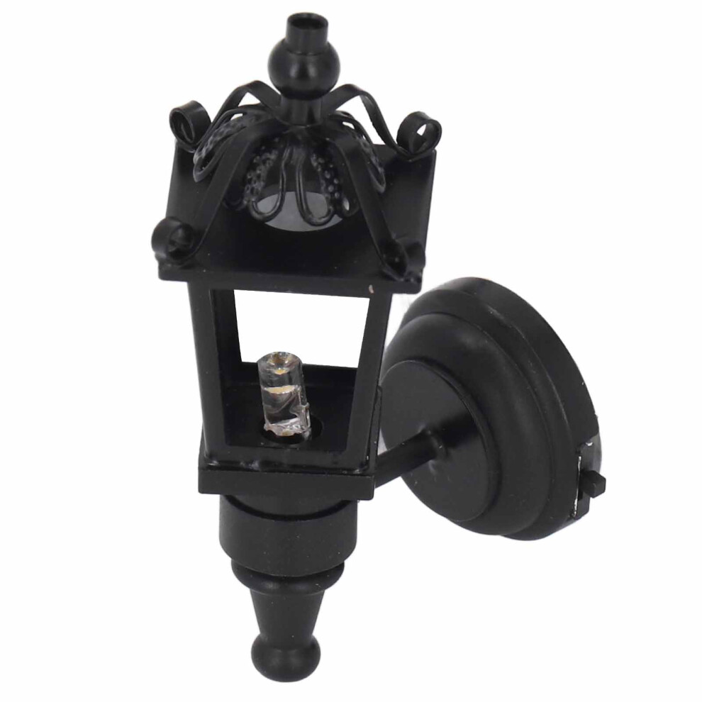 Led Dollhouse Sconce Miniature Wall Lamp Fine Workmanship Traditional Design Small Wall With Stunning Details Model House Scene Decor Realistic Light