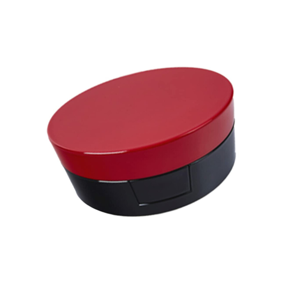 Cream Cushion Compact Case With Builtin Travel Mirror, Refillable Foundation Makeup Container