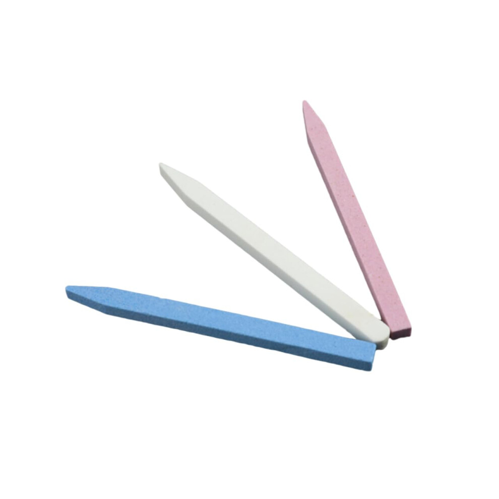 3pcs Double Sided Nail File Buffer Block for Professional Manicure Pedicure Random Color