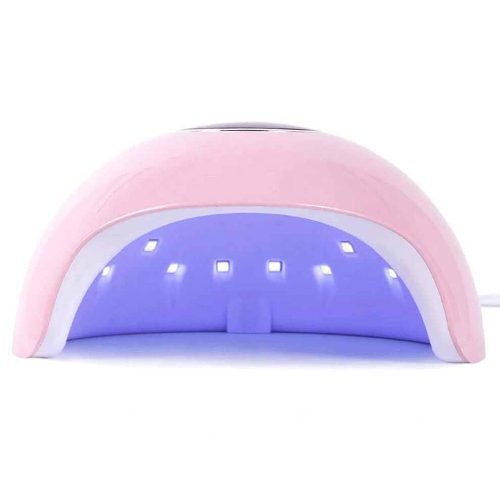 36W UV LED Nail Lamp Gel Nail Dryer with Smart Auto Sensor LCD Display and Four Timer Modes