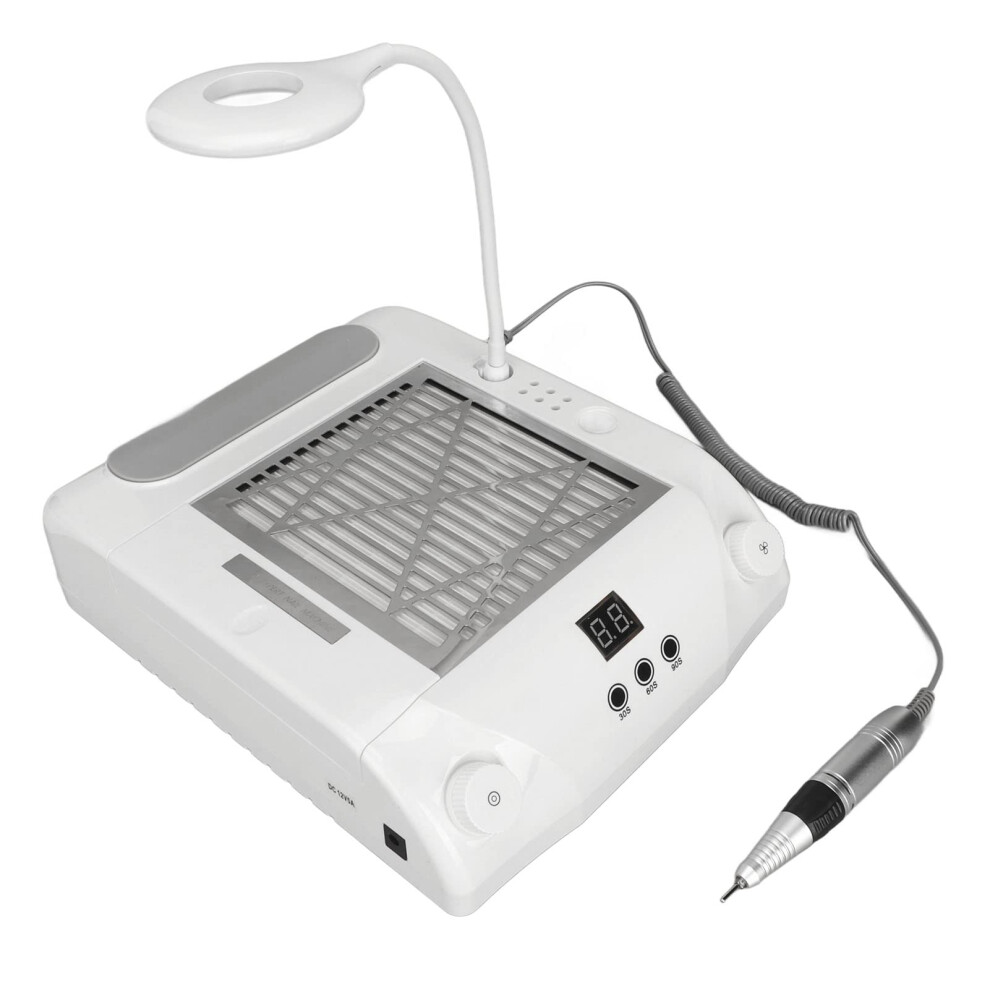 Light 48W Professional Nail Drill With Dust Collector And Led For Manicure Pedicure