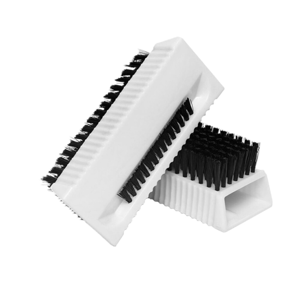 2pcs  Temperature Resistant Nail Cleaning Brush for Manicure Pedicure Fingernail Scrub