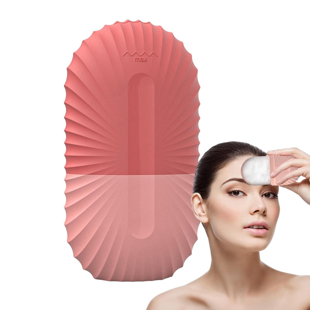 Ice Roller for Face and Eyes with Reusable Silicone Ice Mold, Cooling Relief for Puffiness and Skincare