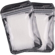 20Pcs Fiberglass Nail Extension Kit with Shape Clips for Nail Break  and Natural Finish