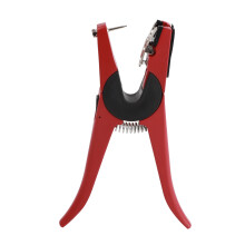 Applicatore di marchi auricolari per bestiame Marchio auricolare per bovini Interruttore in lega di zinco Morsetto in acciaio inossidabile Molle ad