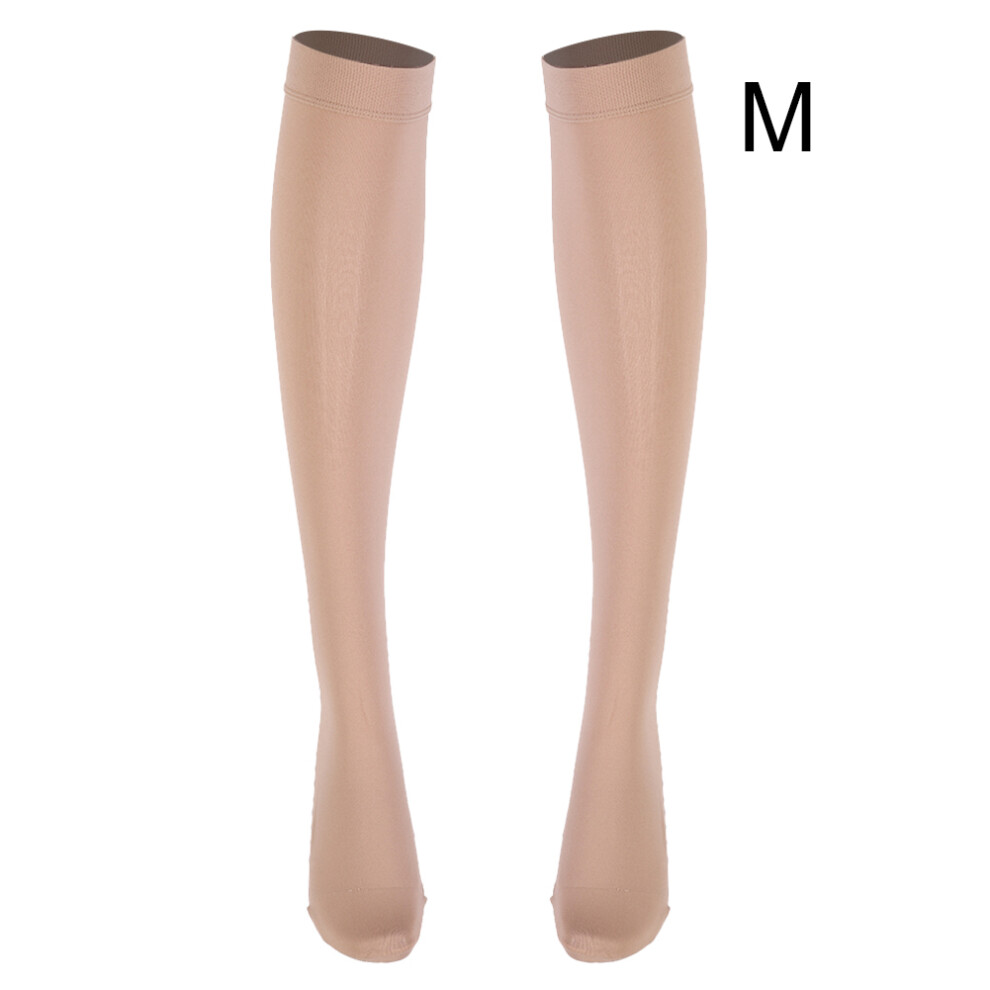 Graduated Compression Stockings Medical Grade 15-20mmHg Anti Embolism Support For Improved Blood Circulation Post Surgery Swelling Reduction Breathab