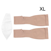 Supportive Arm Compression Sleeve For Lymphedema Seamless Construction With Premium Comfort Clima-Comfort Fabric To Address Upper Extremity Swelling