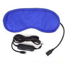 Instelbare warmtetemperatuur, verwarmd oogmasker, warm oogkompres voor verlichting van droge ogen, timerfunctie, USB-voeding, ver infraroodstraling,