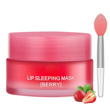 Lip Sleeping Mask with Deep Hydration, Overnight Lip for Dry Chapped Lips, Longlasting Balm