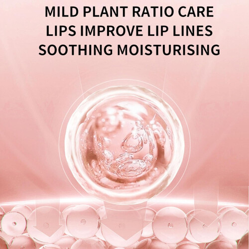 Lip Sleeping Mask with Deep Hydration, Overnight Lip  for Dry Chapped Lips, Longlasting Balm 2