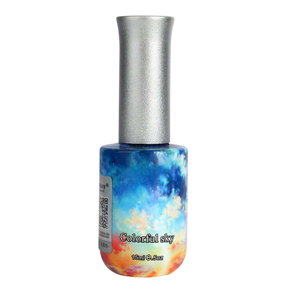Blooming Gel Nail Polish 15ml Clear for Marble Nail Art with Instant Blooming Effects