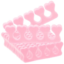 40pcs Pink Toe Separators for Pedicure and Manicure EVA Foam Comfort Spacers Bulk Set