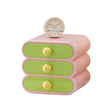 Sturdy Plastic Makeup Organizers Drawer Long-sweetheart powder