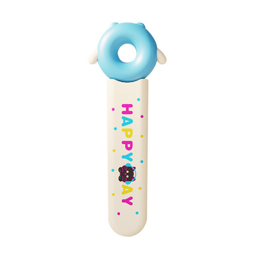 Portable Mess Release Clip for Snacks Cute Design Easy-Blue