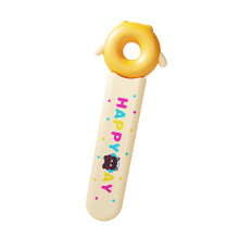 Cute and Portable Doughnuts Food Grippers for Mess-Yellow