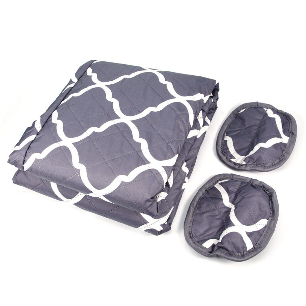 Absorbent Waterproof Mattress Protector Reusable Incontinence Underpad Premium Quilted Tuckable Bed Pad Non Slip Saddle Style For Adult Toddler And