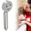 Lightweight Household Shower Head With Water Saving Performance And Push Button Flow Control, Multifunction Handheld Shower Sprayer Featuring 5
