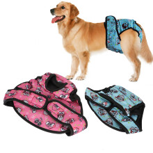 Hundewindeln für Hündinnen, waschbare Windeln für Hündinnen, weiche, atmungsaktive physiologische Höschen mit verstellbarem Design, bequemes