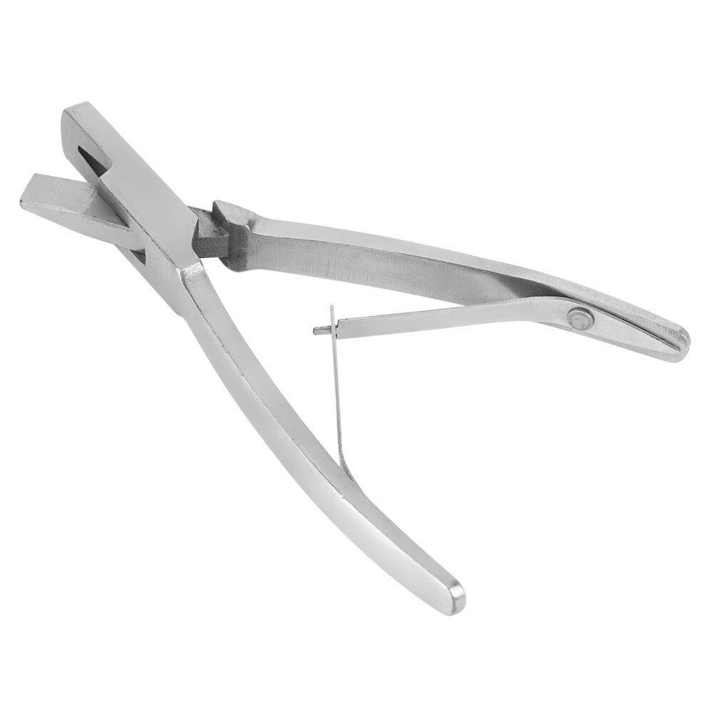 Sheep Ear Tag Tool Pig Notcher Hole Puncher Animal Identification Plier Spring Operated Stainless Steel Livestock Supplies Ergonomic Design Permanent 9159805275838