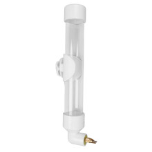 Automatische drinkbak voor vogels met lekvrij ontwerp, druppelvrije drinkdispenser met knaagvriendelijke tuit voor parkieten.