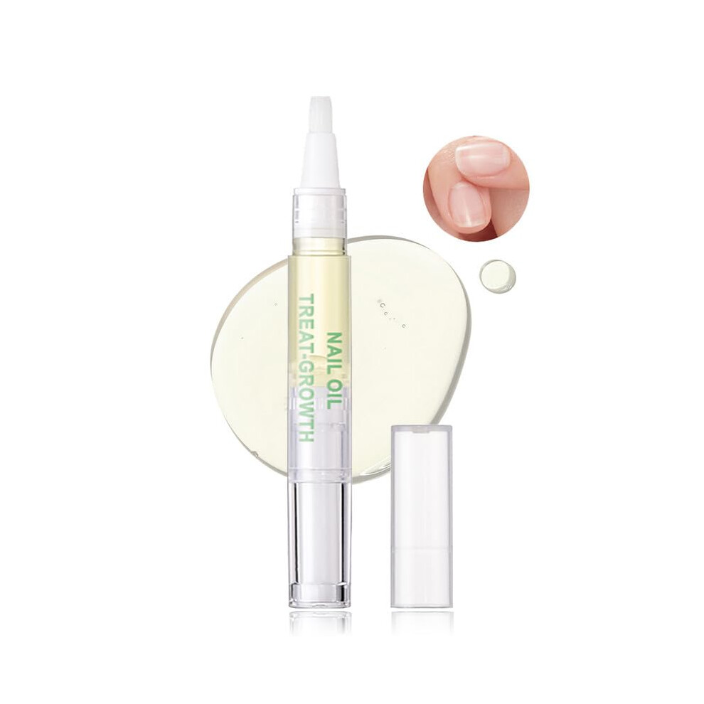 Cuticle Oil Pen for Nail Growth, Deep Nourishment, Shine Boost, Precise Brush Application