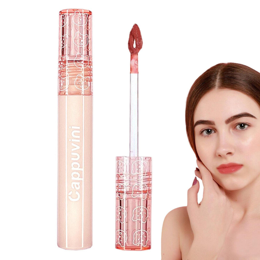 Light Lip Plumper Gloss With Deep Hydration, Nonsticky Shine, Longlasting, 6 Shade Options