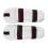(White, L) Taekwondo Arm Shin Guards Breathable Adjustable Elastic Strap For 1