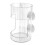 (Cylinder) Versatile Fish Feeder Acrylic Feeding Ring Helps Maintain Clean 1