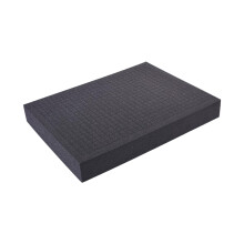 (Black, 45.3x34.5x5cm) Game Box Board Cases Essential Packing Sponge Provides Reliable