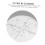 2pcs Makeup Mixing Palette with Easy Clean Surface for Foundation Eyeshadow Lipstick 5