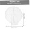 2pcs Makeup Mixing Palette with Easy Clean Surface for Foundation Eyeshadow Lipstick 3