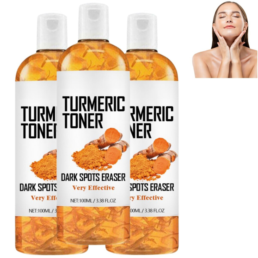 Turmeric Face Toner with Deep Hydration and AntiAging Formula for Skin Brightening Women