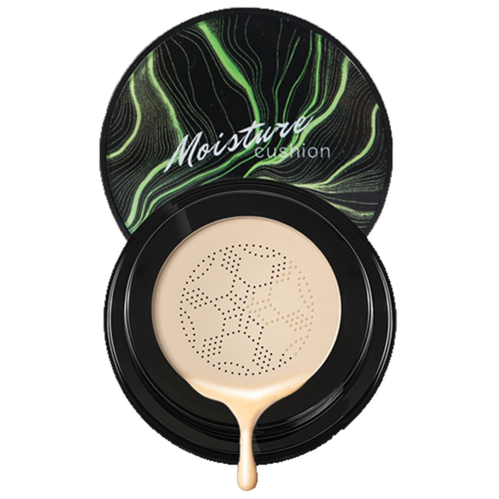 Cream Air Cushion Cc For Mature Skin With Wrinkle Concealing Coverage And Mushroom Head Foundation