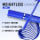 Blue Waterproof Lengthening Mascara for Sensitive Eyes, SmudgeResistant LashLifting Blue 1PC 3