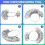 0-13 Ring Sizer Measuring Tool Set Metal Ring Sizers Metal Ring Gauges Finger Sizer & Ring Mandrel 4