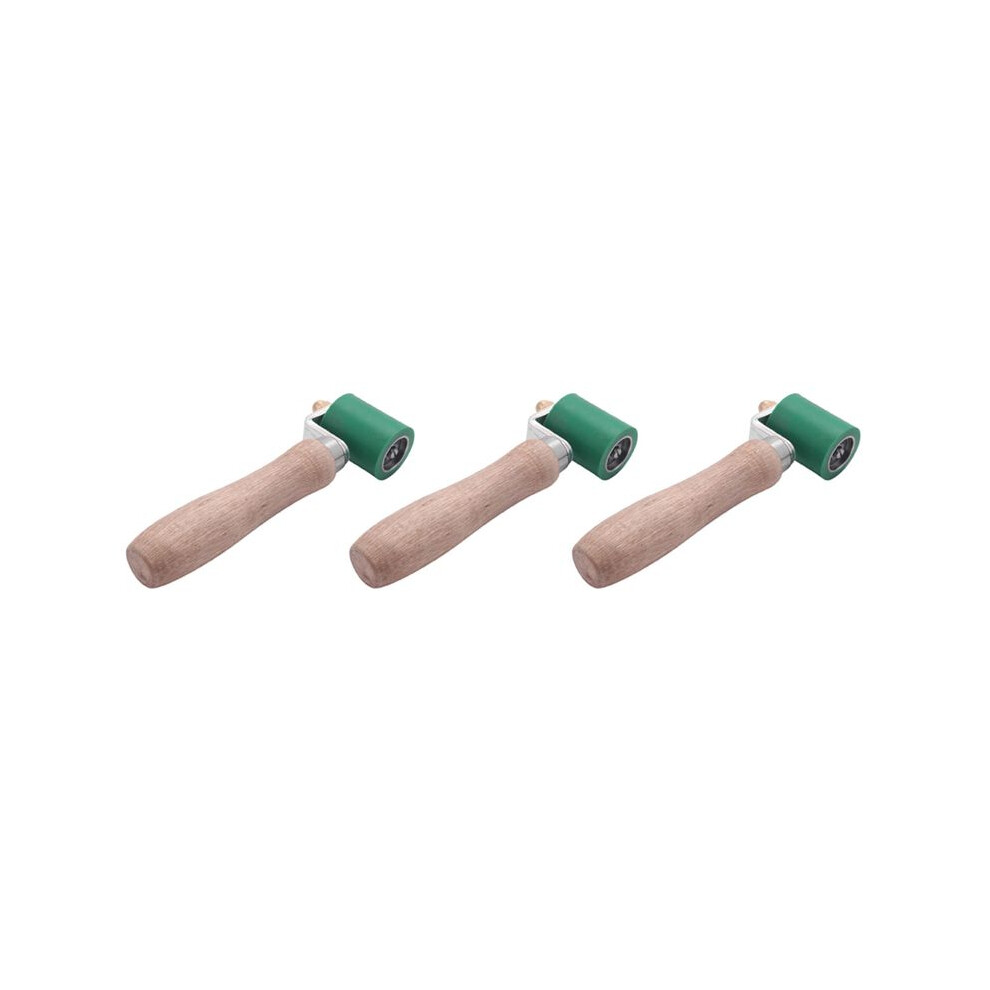 3Pcs 40Mm Silicone Seam Hand Pressure Roller For Hot Air Heating Vinyl Welding Tool 6032804000584
