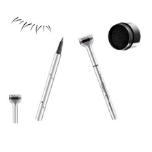 Waterproof Lower Lash Stamp Eyeliner, 2in1 SmudgeProof Precision Eye Makeup Pen Black