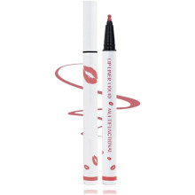 2in1 Waterproof Longwear Liquid Lipstick and Lip Liner with Matte Velvet Finish #07 6ml