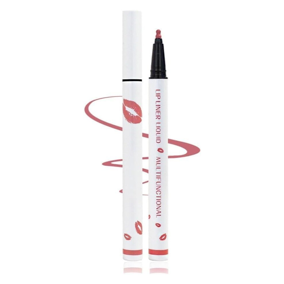 2in1 Waterproof Longwear Liquid Lipstick and Lip Liner with Matte Velvet Finish #07 6ml