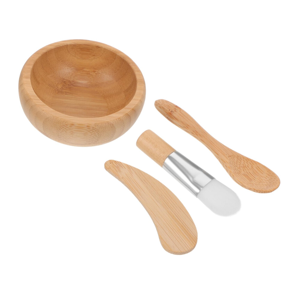 Facial Mask Mixing Bowl Set with Brush Spoon Stick for DIY Skincare at Home and Salon