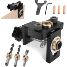 Drilling jig kit 81015 mm 3-in-1 jig with positioning clip for tools, multiple colors YYV