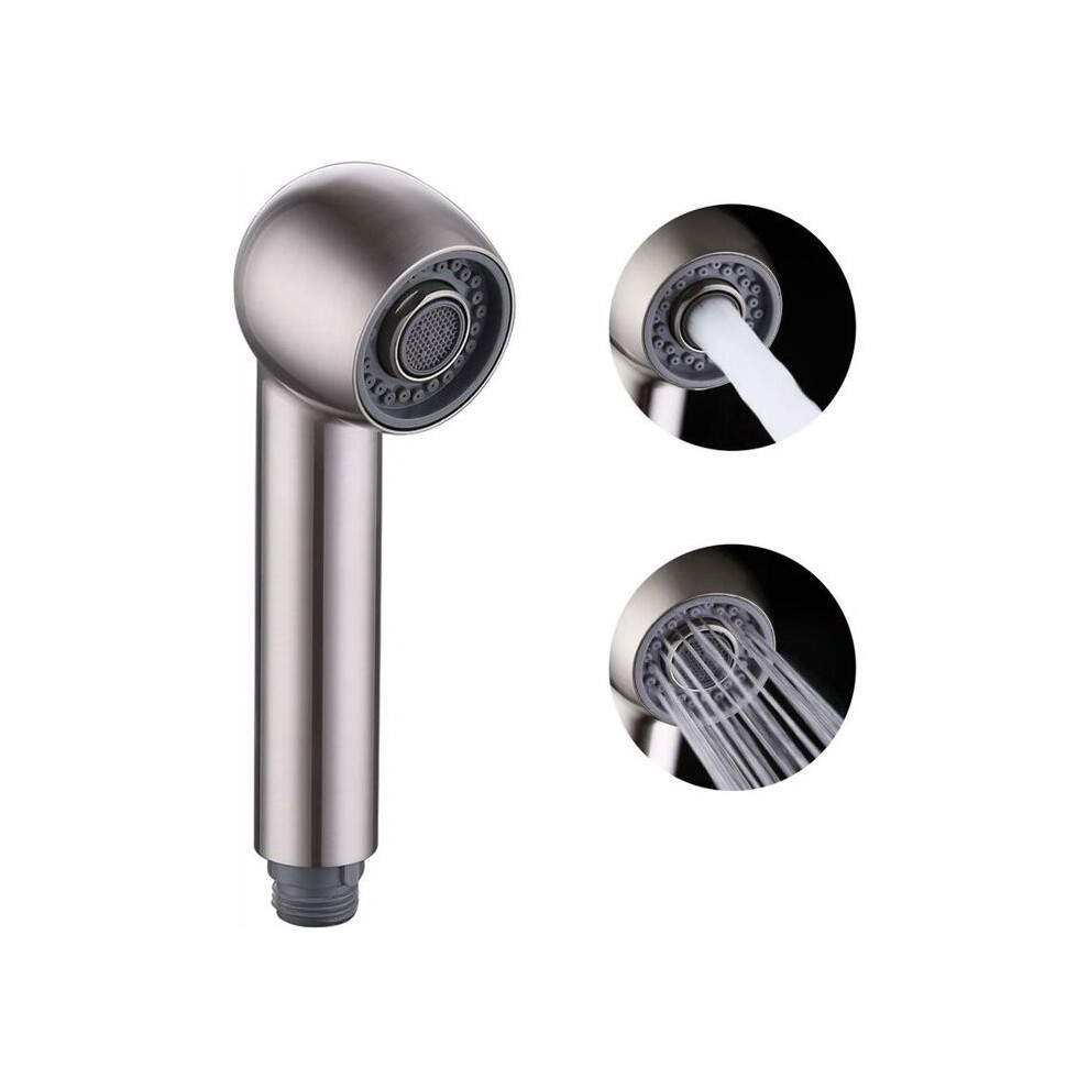Replacement Kitchen Faucet Pull-Out Sprayer With 2 Spray Patterns, Brushed Nickel Finish, Pfs4-Bn 8581601027969