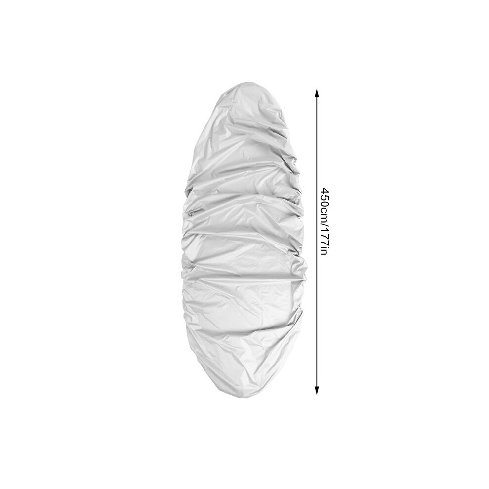 Dustproof And Uv-Resistant Protective Cover For Kayak, Boat, Canoe, 4.5 M (Grey) Grey 8581601027891