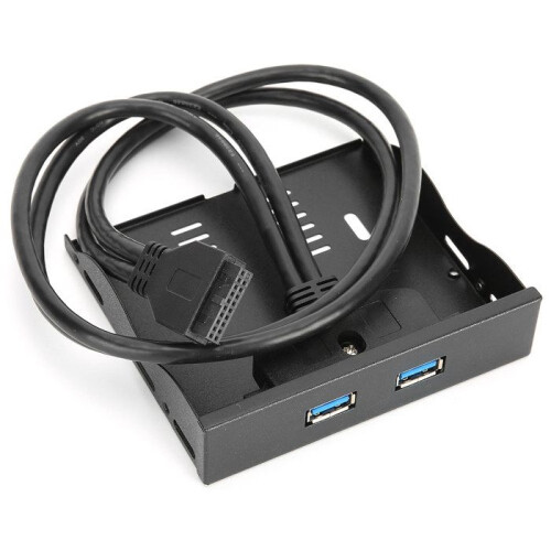 Frontpanel til USB 3.0-disketteplads til 3,5-tommer 19-bens diskette til 2 USB 3.0-hub-interfaces 1