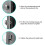 2 Piece Cam Cabinet Code Lock, Password Drawer Lock, for Security Drawer Doors, Tool Chests, Lockers 3